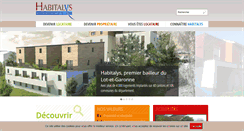 Desktop Screenshot of habitalys.com